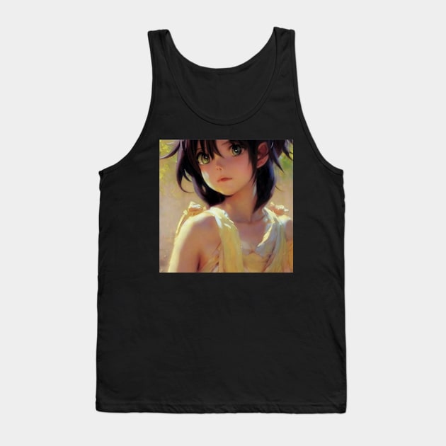 anime girl Tank Top by Bertoni_Lee